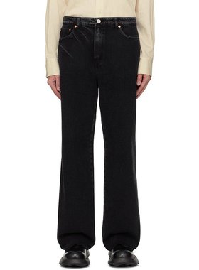 【美国直邮】Recto 黑色 Theo 水洗牛仔裤 男装