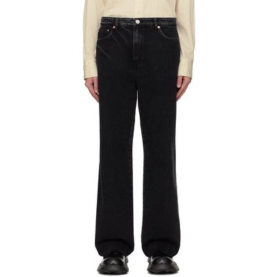 【美国直邮】Recto 黑色 Theo 水洗牛仔裤 男装