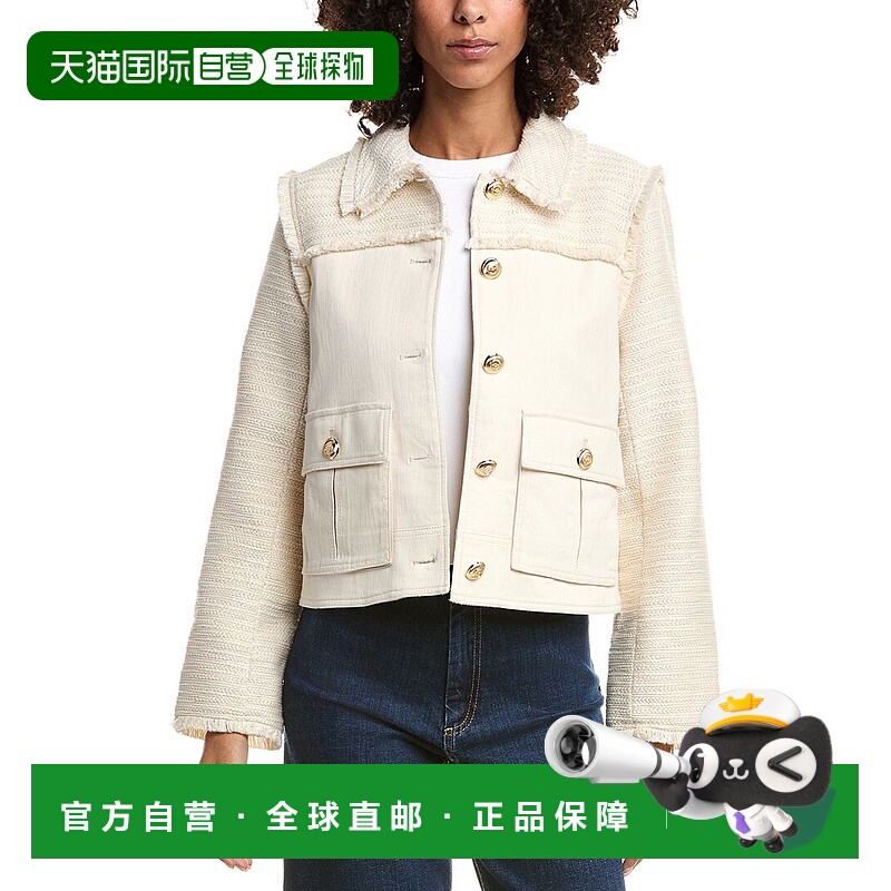 自营cinq a septCinq à Sept Braided Tweed Liliana Jacket - w