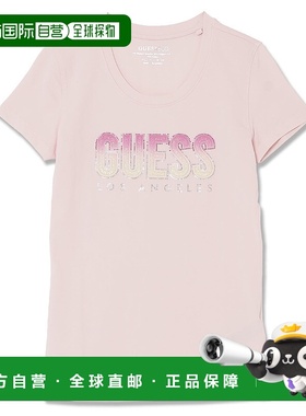 日本直邮Guess CN Ss Glitter Degrade Logo Tee 短袖T恤 GU1432E