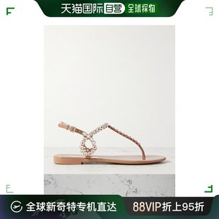 AQUAZZURA 水晶装 Bare PVC Almost 饰凉鞋 香港直邮潮奢 ABC 女士