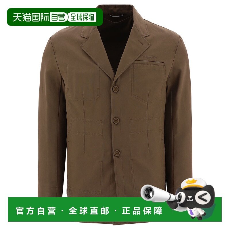 香港直邮DIOR 男士夹克 313C204A4451701-0 AW2025 棕色 Jackets