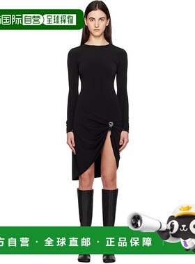 1h可退 香港直邮Coperni 女士 黑色 Suspended 连衣裙 COPR243F50