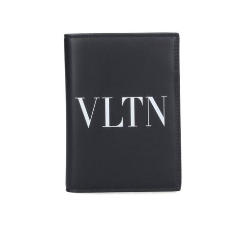 VALENTINO 男士钱包 YP0R66LVN0NI AW2023 黑色 徽标钱包