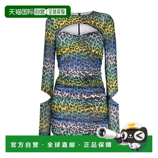 减龄小众流行百搭 T3415高端显瘦时尚 香港直邮Ganni 迷你连衣裙