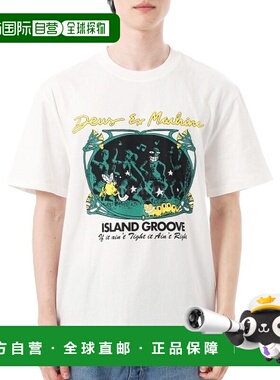 韩国直邮DEUS 岛形槽三通 (DMP251033A-VWH)新款夏季运动短袖商场