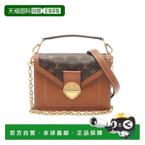 日本直邮中古LV路易威登女包A级95新Biphas双相涂层/防水帆布斜挎