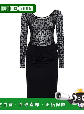 香港直邮GIVENCHY 女士连衣裙 BW229920GU001 AW2024 黑色 Givenc