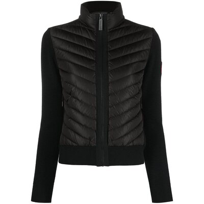 CANADA GOOSE 女士外套 6830L9061 AW2025 黑色 HyBridge 羽绒服