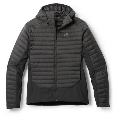 Arc'teryx Cerium Hybrid 羽绒连帽衫 - 男款黑色