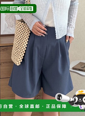 日本直邮KOBE LETTUCE 亚麻质感束脚短裤[可选3种裤长] [M4154] K