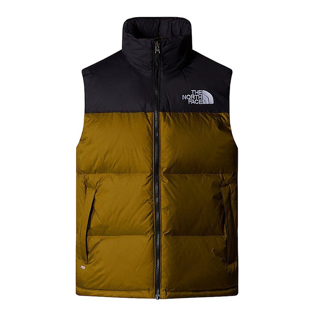 The North Face/北面24新款 男士棕色尼龙可折叠风帽马甲