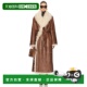 束带毛羊皮可反穿大衣 1h可退 女士 长款 香港直邮magda butrym