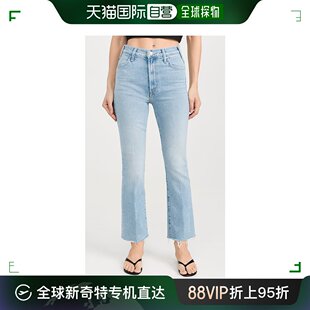 Hustler 女士 denim 香港直邮潮奢 及踝磨损牛仔裤 mother MOTHR2