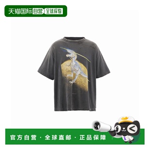 1h可退 日本直邮SAINT Mxxxxxx 男士 棉质宽松半袖T恤 空山基联名