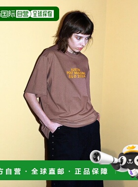 韩国直邮MAHAGRID 男士T恤MG2EMMT522DMC HOLD MY BREATH TEE MOC