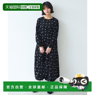 立體刺繡垂感連衣裙 1h可退 030 女士秋款 savon 日本直郵bulle