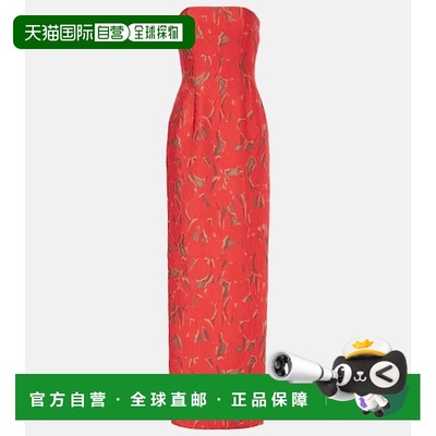 香港直邮EMILIA WICKSTEAD 女士 Laelia 提花束腰连衣裙
