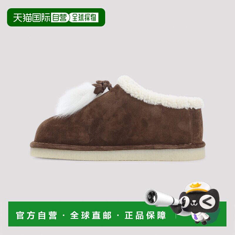 香港直邮MIU MIU 女士芭蕾乐福鞋 5R514EFZF15Z0GF0324 CO 棕色