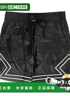 自营amiriBlack Drawstring Boxing Shorts - black 美国奥莱直发