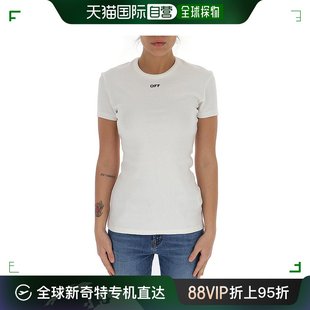 OWAA065S21JER001 香港直邮OFF WHITE 白色女士T恤 0100