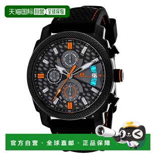 自营Oceanaut Men's Black and Grey dial Watch - black and gre