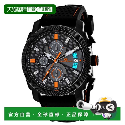 自营Oceanaut Men's Black and Grey dial Watch - black and gre