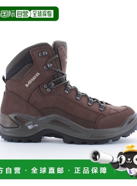 自营欧洲直邮LOWA RENEGADE MID男士皮革户外登山靴深棕色新款