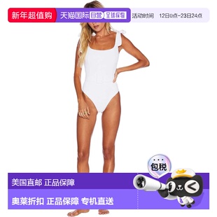 自营Women's Beach Riot Sydney Swimsuit White Tie-Shoulder St