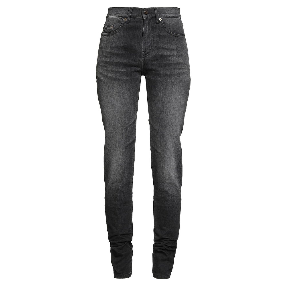 Saint Laurent 圣罗兰 女士 牛仔长裤 black黑色 舒适时尚