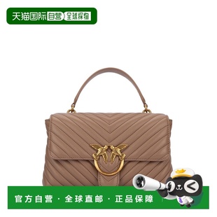 100043A0GKD01Q 浅棕色斜挎包 女士单肩包 香港直邮PINKO