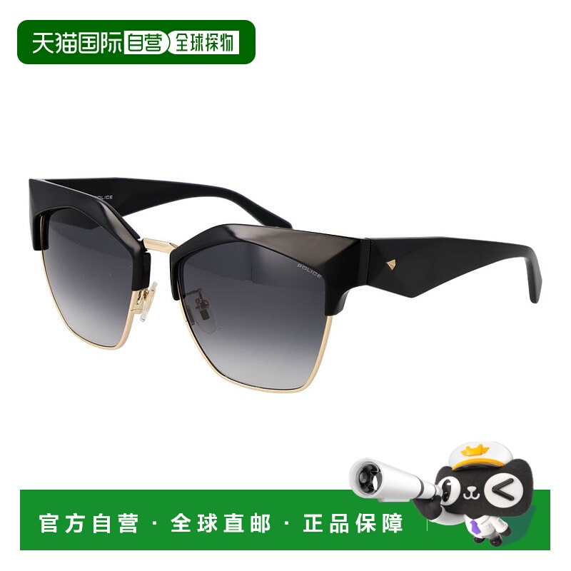 自营Police Plastic Women's Sunglasses - black 美国奥莱直发