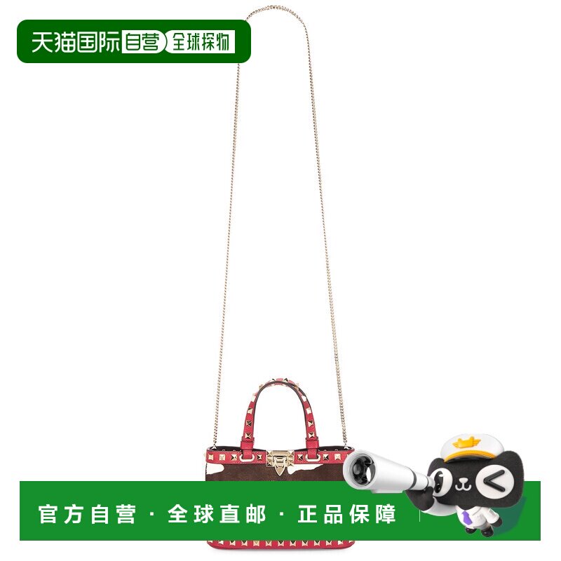 美国直邮valentino 华伦天奴 女士 铆钉迷你包包 8W0P0AT0AWT