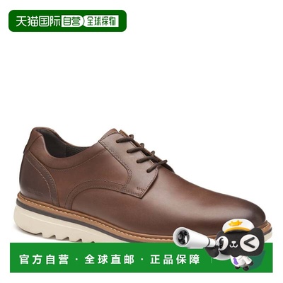 自营Johnston & Murphy Men's Ralston Plain Toe Lace-Up Oxford
