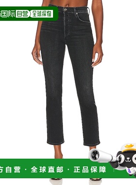 香港直邮AGOLDE 女士 Riley 长款高腰直筒牛仔裤 A9090B1274