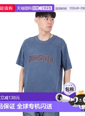 日本直邮Quiksilver 男士 SCHOLAR SHIP ST 半袖T恤 25SPQST25160