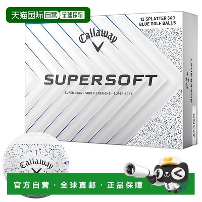 【日本直邮】Callaway　运动用品　高尔夫球　SUPERSOFT SPLATTER