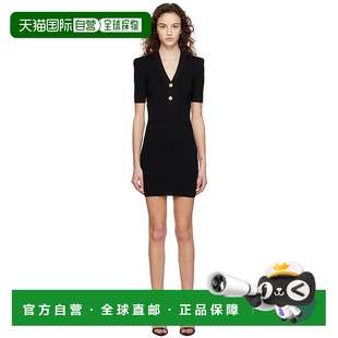 巴尔曼 Balmain 女士 黑色 连衣裙 1h可退 Bodycon 香港直邮潮奢