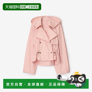 欧洲直邮Burberry (2025新品) 轻薄嘎巴甸连帽 Trench 外套风衣