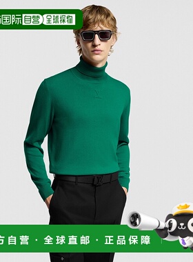 自营Louis Vuitton 休闲系列 Pull col roule embosse LV en cach