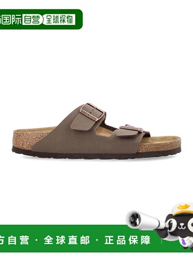 1h可退 香港直邮birkenstock 勃肯 男士 徽标凉拖 151183M拖鞋