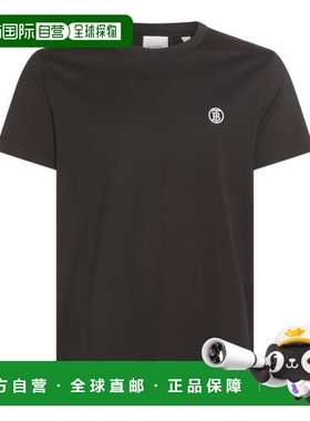 韩国直邮Burberry 短袖 T 恤 8052965 黑色 DOM博柏利