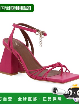 自营 ALOHAS仙人掌皮凉鞋-洋红色 美国奥莱直发新款高跟鞋单鞋