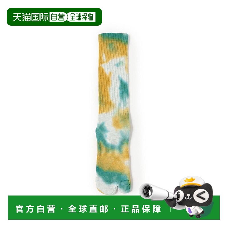 1h可退 日本直邮NODAL 男装 扎染长筒袜 舒适棉质 日常穿搭 36430