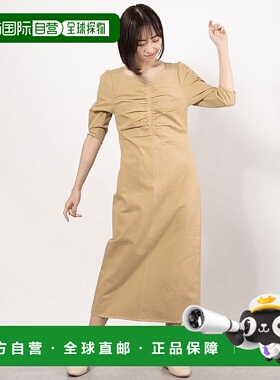 日本直邮Randa 褶皱设计连衣裙 RA041EW10872 连衣裙