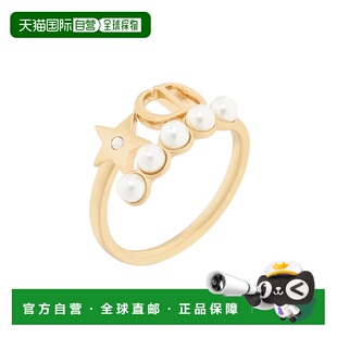 香港直邮Dior Petit CD 戒指 R2364WOMCY水晶珍珠配饰