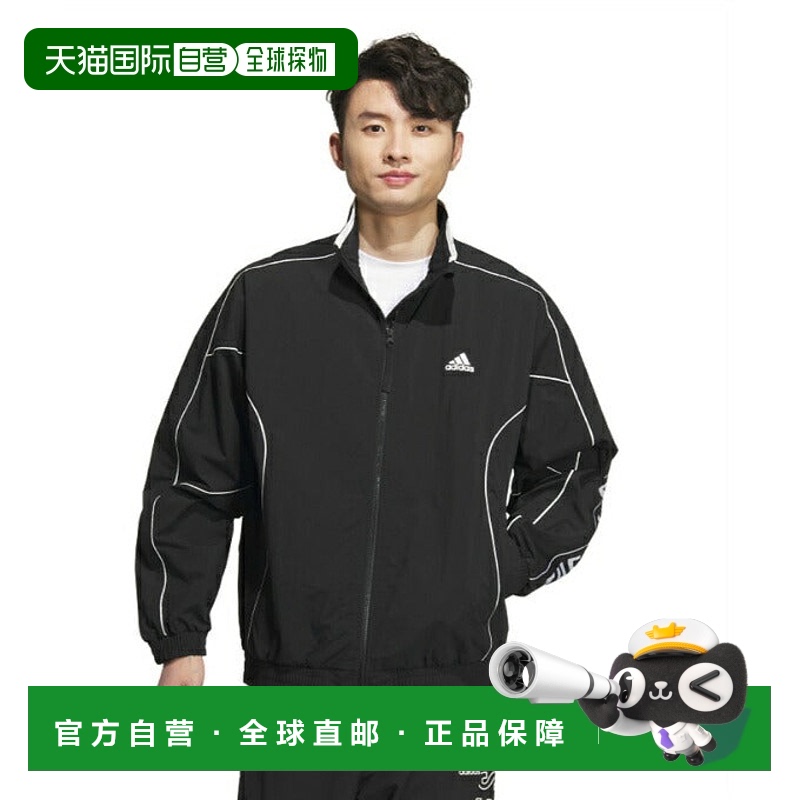 日本直邮 Adidas WORDING 24FW男女同款梭织夹克外套 JH1023