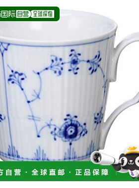 【日本直邮】皇家哥本哈根 蓝花纹杯子 1017179 白色 380ml