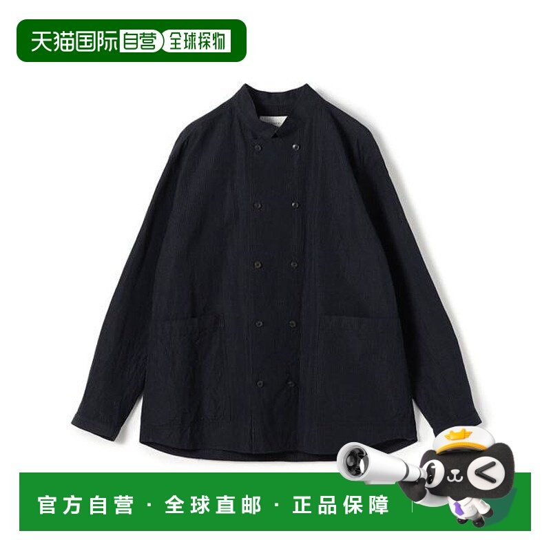 1h可退 日本直邮TOMORROWLAND 棉亚麻丝双排扣衬衫外套牛仔夹克