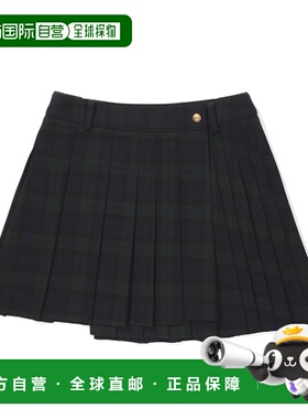 韩国直邮MALBON GOLF 女士运动半身裙  TR Unbalanced Pleated Ski